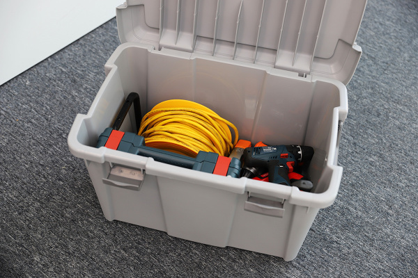 Ящик экспедиционный IRIS HD BOX SOLID CONTAINER SC600D серый, 45 л 60x37,5x38 см