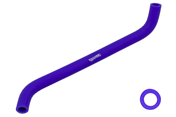 Патрубок регулятора холостого хода УАЗ дв.ЗМЗ-405/406/409 (силикон армир.)