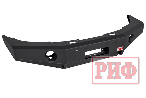 Бампер РИФ силовой передний УАЗ Профи под штатные фары