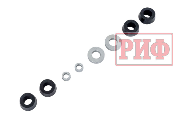 Амортизатор РИФ задний масляный Toyota Hilux 2015+ лифт 45 мм