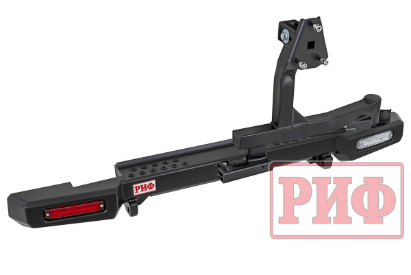 Бампер РИФ силовой задний УАЗ Хантер с фонарями, калиткой, возмож. установ. фаркопа, стандарт Бампер РИФ силовой задний УАЗ Хантер с фонарями, калиткой, возмож. установ. фаркопа, стандарт