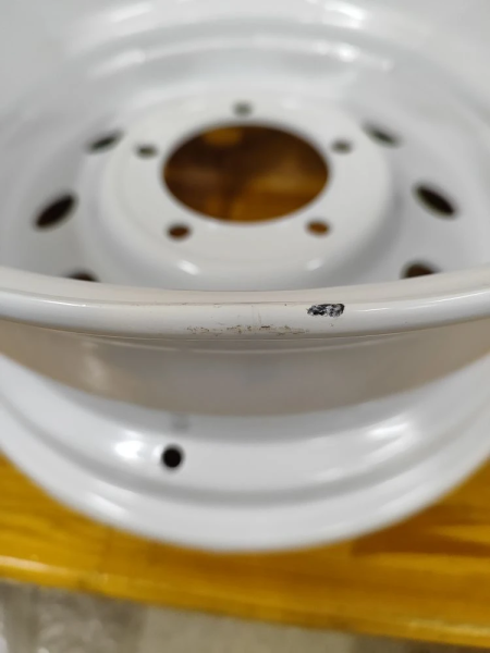 Диск усиленный УАЗ стальной белый 5x139,7 7xR16 d110 ET+30 (уценка)