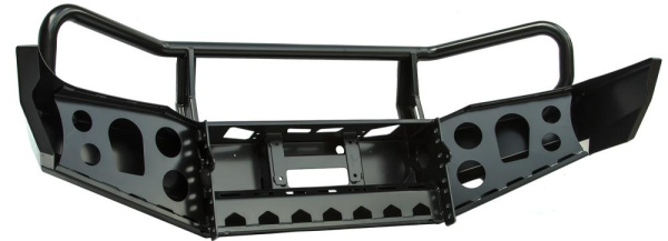 Бампер РИФ передний Nissan Patrol Y61 2004- без доп. фар с кенгурином Бампер РИФ передний Nissan Patrol Y61 2004- без доп. фар с кенгурином