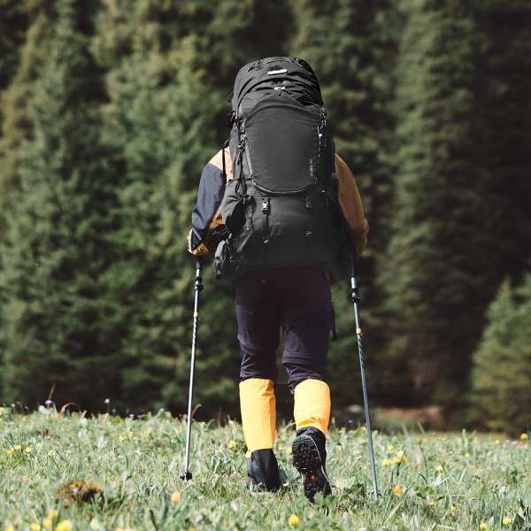Рюкзак туристический Naturehike Helium Series 70 л, размер L, черный