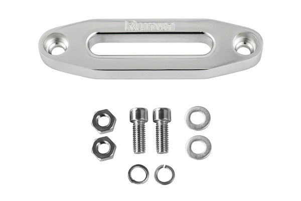 Клюз для лебедки алюминий ATV под синтетический трос (122 мм между отв.) Клюз для лебедки алюминий ATV под синтетический трос (122 мм между отв.)