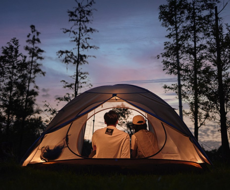 Палатка Naturehike Cloud-Creek, 2-местная, белая