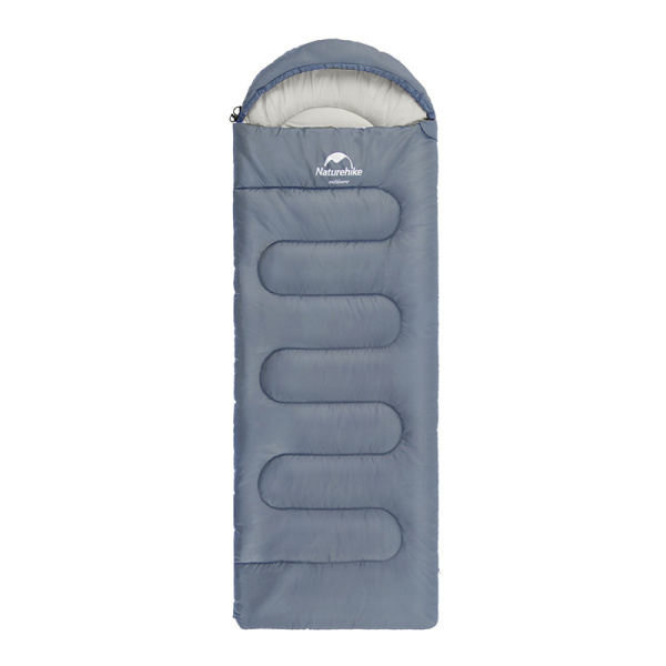 Мешок спальный Naturehike Y150L, 220х85 см, (правый) (ТК: +11C), синий