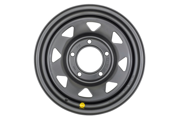 Диск усиленный ВАЗ НИВА стальной черный матовый 5x139,7 7xR15 d98,5 ET+25 (треуг.)