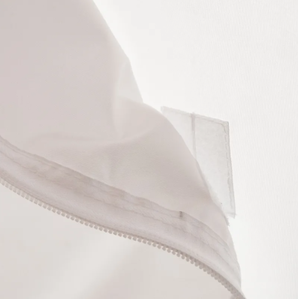 Палатка зимняя куб СЛЕДОПЫТ 2,1 х2,1 м, Oxford 210D PU 1000, оранжевый/белый