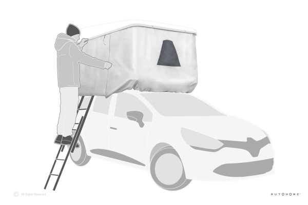 Тент внешний для автопалатки AUTOHOME MAGGIOLINA AIRLANDER PLUS MEDIUM
