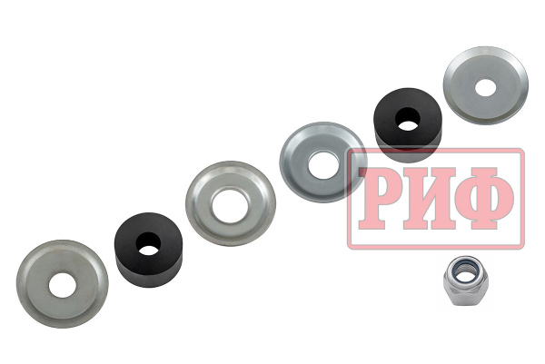 Комплект втулок нижнего крепления амортизатора РИФ SA233 (маркир. 1 )