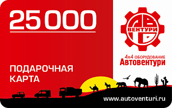 Карта подарочная 25000