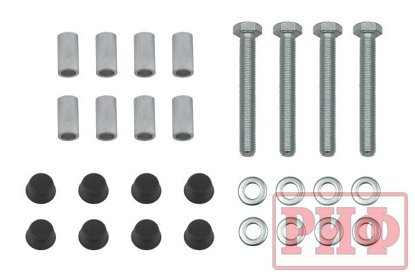 Кронштейны для крепления маркизы (крепежный размер от 40 до 48 мм) к алюм. багажнику (платформе) РИФ