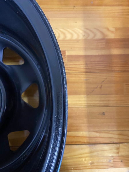 Диск усиленный УАЗ стальной черный 5x139,7 8xR16 d110 ET+20 (треуг. мелкий) (уценка)