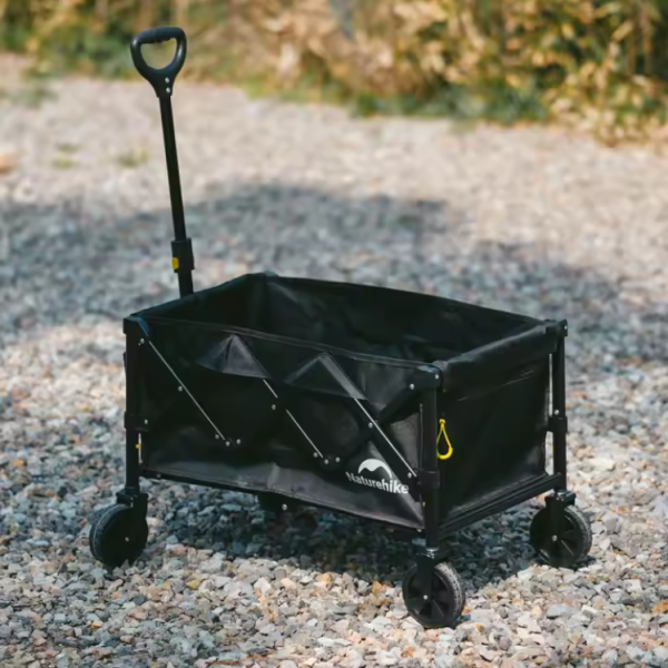3 Тележка туристическая Naturehike 80х43х90 см, черная 3 Тележка туристическая Naturehike 80х43х90 см, черная
