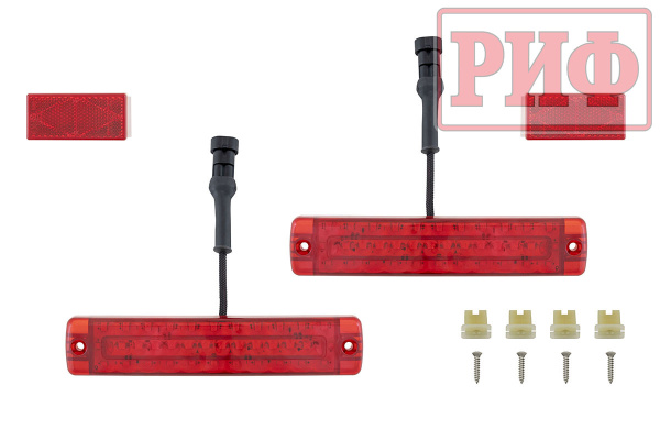 Бампер РИФ силовой задний УАЗ Буханка с фонарями, возможн. уст. фаркопа, стандарт Бампер РИФ силовой задний УАЗ Буханка с фонарями, возможн. уст. фаркопа, стандарт