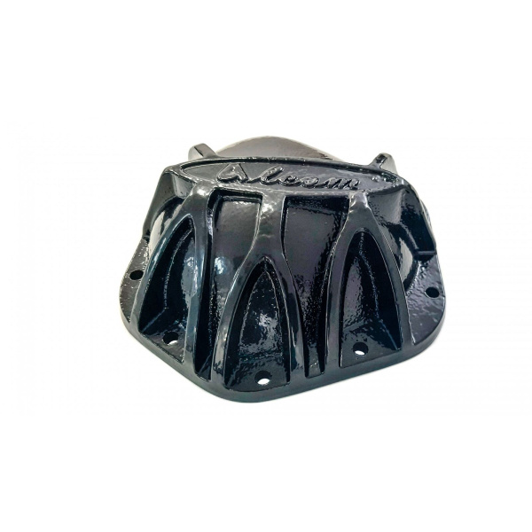 Крышка редуктора УАЗ усиленная мост Спайсер с крепежом (чёрная)