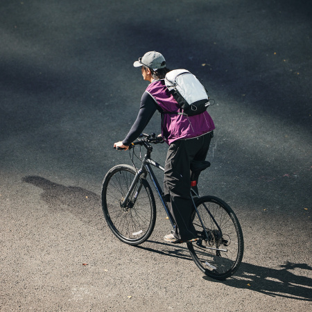 6 Рюкзак туристический Naturehike Hydrogen 15 л, белый