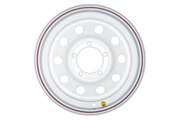 Диск УАЗ стальной белый 5x139,7 7xR16 d110 ET+15