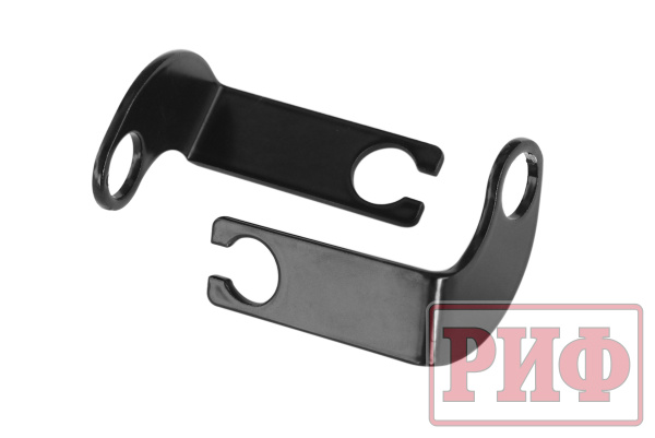 Комплект кронштейнов РИФ для переноса крепления тормозных шлагнов на УАЗ Патриот под лифт 50 мм