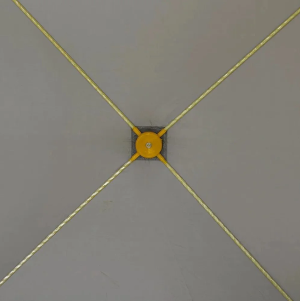 Палатка зимняя PREMIER Куб-3 желтый/серый