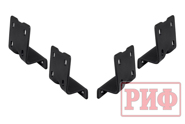 Кронштейны для крепления маркизы (крепежный размер от 40 до 48 мм) к алюминиевому багажнику (платформе) РИФ