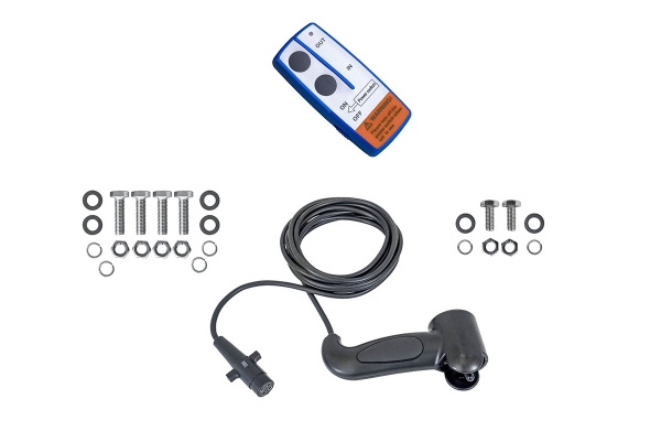 Лебёдка электрическая 12V Magnum 12000 lbs 5443 кг (стальной трос)