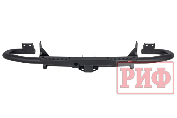 Бампер РИФ силовой задний УАЗ Патриот 2015+ с квадратом под фаркоп, стандарт