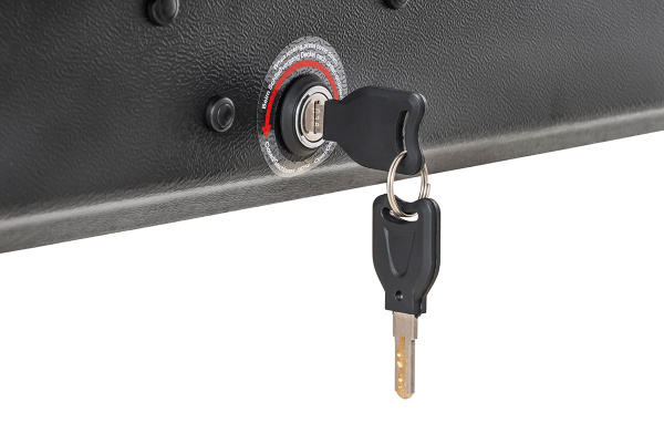 Бокс автомобильный на крышу Pentair RESORT 380 л черный глянец, двусторонний