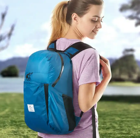 6 Рюкзак Naturehike 22 л, голубой