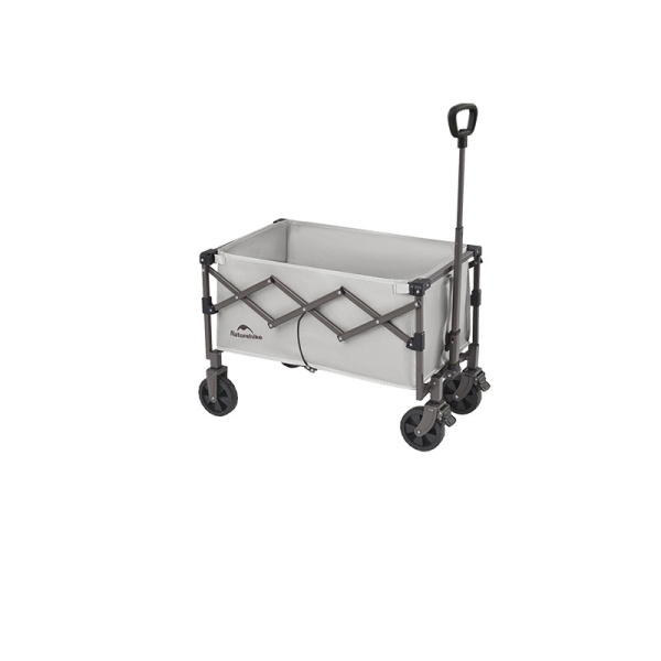 Тележка туристическая Naturehike Light 75х45,5х91 см, 70 л, серая