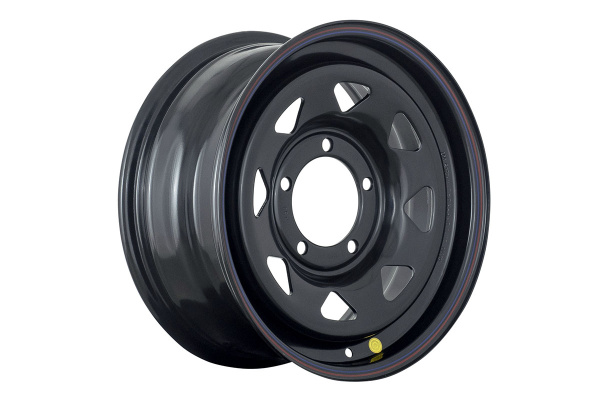 Диск усиленный УАЗ стальной черный 5x139,7 7xR16 d110 ET+30 (треуг. мелкий)