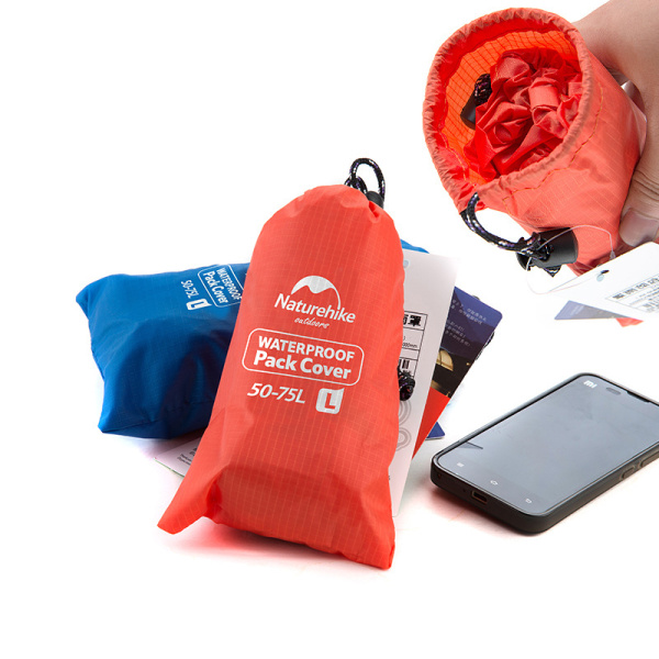 Чехол влагозащитный Naturehike, для рюкзака, размер S (20-30 л), оранжевый