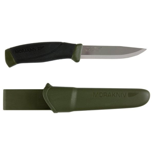 Нож MORAKNIV Companion MG (C), углеродная сталь, длина клинка 104 мм, хаки Нож MORAKNIV Companion MG (C), углеродная сталь, длина клинка 104 мм, хаки
