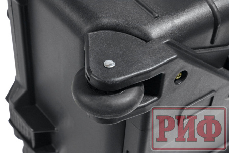 Кейс защитный ударопрочный РИФ 616х493х220 мм на колесах с телескопической ручкой IP55