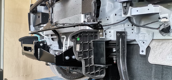 Площадка РИФ под лебёдку в штатный бампер TANK 500