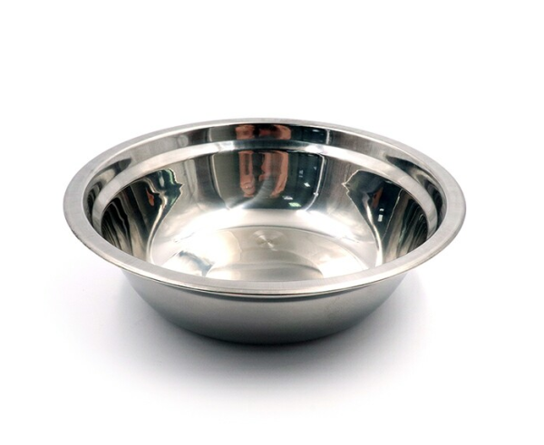 Миска "СЛЕДОПЫТ" нержавеющая сталь, d - 15 см, h - 4,1 см, 450 мл.