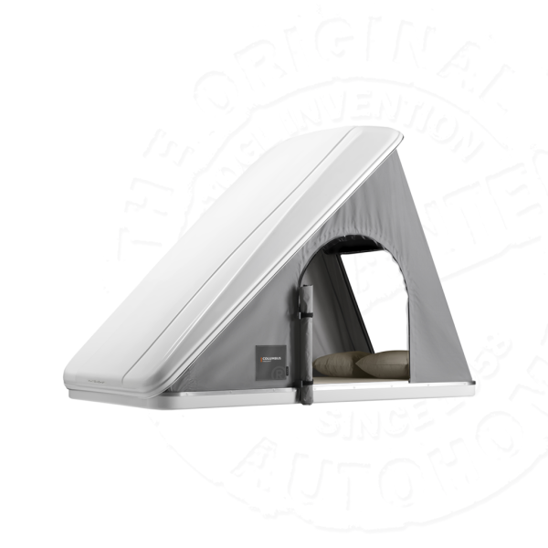 5 Палатка на крышу автомобиля AUTOHOME COLUMBUS VARIANT MEDIUM GRAY X-LONG, тент серый, лестница 215 5 Палатка на крышу автомобиля AUTOHOME COLUMBUS VARIANT MEDIUM GRAY X-LONG, тент серый, лестница 215