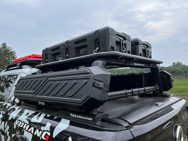 Силовой каркас-кунг Baja Racing (тип А) с 2-мя большими рыбацкими ящиками Ford F-150, Toyota Tundra