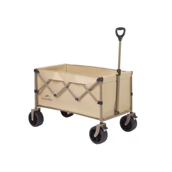 Тележка туристическая Naturehike Light 107х60х80 см, 250 л, коричневая