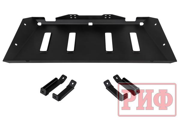 Защита радиатора под бампер РИФ для ГАЗ Соболь NN 4x4