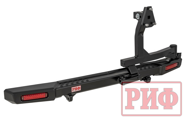 Бампер РИФ силовой задний УАЗ Буханка с фонарями, калиткой, возмож. уст. фаркопа, лифт 65 мм Бампер РИФ силовой задний УАЗ Буханка с фонарями, калиткой, возмож. уст. фаркопа, лифт 65 мм