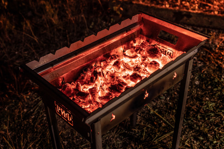 Мангал РИФ нержавеющая сталь, сумка в комплекте