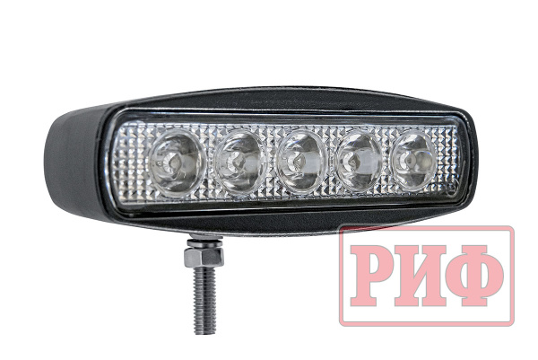 Светодиодная фара рабочего света РИФ 145 мм 15W