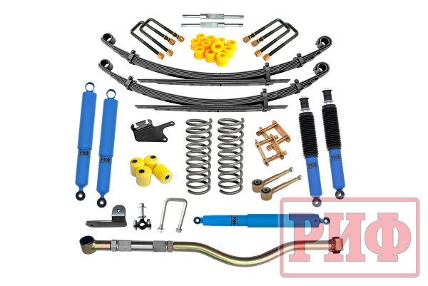 Лифт-комплект РИФ арктический УАЗ Патриот лифт 50 мм жесткий