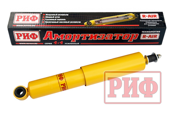Амортизатор РИФ задний Toyota Land Cruiser Prado 90/95, 4Runner 1996-2002, лифт 45 мм
