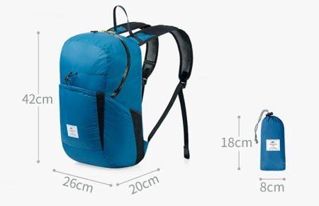 Рюкзак Naturehike 22 л, черный