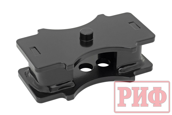 Проставка РИФ рессора-мост H=50 мм (отв. D13)