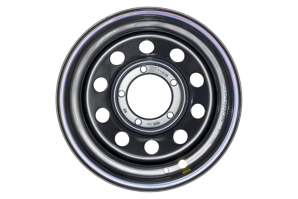 Диск усиленный УАЗ стальной черный 5x139,7 8xR15 d110 ET-3