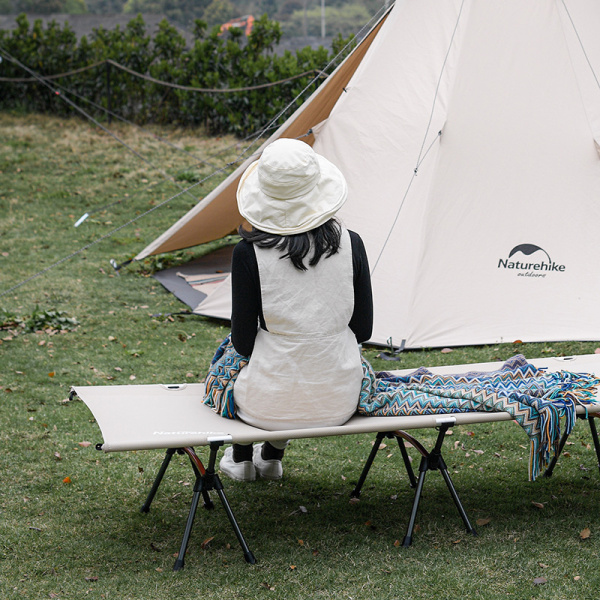 Раскладушка Naturehike XJC06 190х65х38 см, до 150 кг, хаки